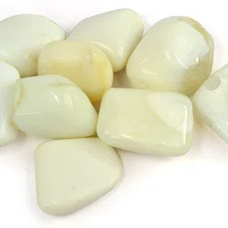 reiki crystal products 100% Natural ScoleciteCrystal Tumble Stone 50gm Polished Asymmetrical Crystal Stone image 2