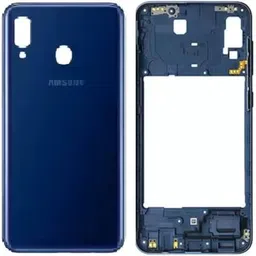 SPAREWARE SAMSUNG Samsung Galaxy A20 -Blue (RING + BACK PANEL) Back Panel-picture-23