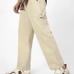 urbano fashion Men Loose Fit Multicolor Pure Cotton Trousers-picture-12