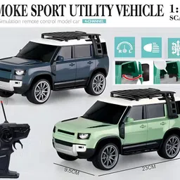 snm97 High-Speed Smoke Remote Control Defender Light&Racing Car for Kids_D19 image 4