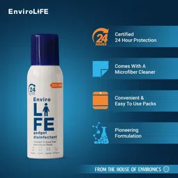 Envirolife Gadget Disinfectant - Certified 24-Hr Protection with Single Spray for Laptops, Mobiles, Computers, Gaming image 2