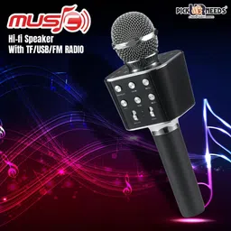 pick ur needs Rechargeable Wireless Bluetooth Microphone Kids Toy Karaoke Mic Playing Singing image 2