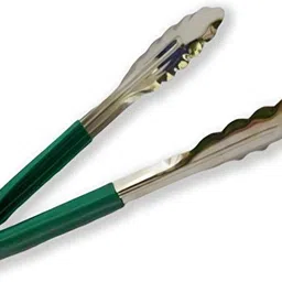 rajcutlery Utility Tong Green 24 Utility Tong Green 24 cm Biscuit, Hamburger, Pastry, Sandwich, Salad Tongs-picture-25