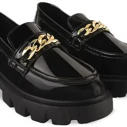 eluxe paris Women's Loafers | Patent Leather, Trendy, Comfortable,Loafers for Women & Girls Loafers For Women image 2