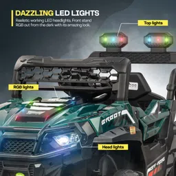 baybee Broot Electric Baby Ride on Toy Battery Car Jeep for Kids 3 to 8 Years Boys Girl Jeep Battery Operated Ride On image 2