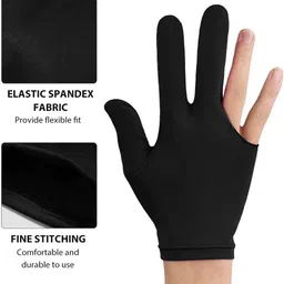 qpets Gloves Breathable Billiard Gloves image 5