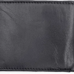 allen solly Men Black Genuine Leather Wallet image 5
