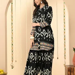 shop begum Shirt Palazzos Co-ords Set image 3
