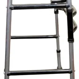 rizemax surgical Black and silver adult folding walker with height adjustable,unisex Walking Stick image 5