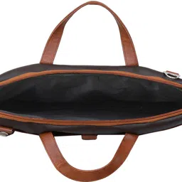 niavaa Men Tan Messenger Bag image 5