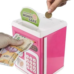 snuggle boxes Money Bank ATM Kids Piggy Bank with Electronic Lock & Password Coin Bank-Girls Coin Bank-picture-39