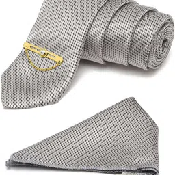 MUTAQINOTI Silk Tie Pin Set image 2