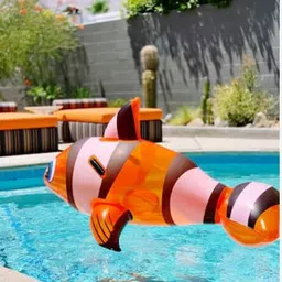 intelligent Inflatable (IND*165) toy-rider with handles fish, 157x94cm Multicolor Inflatable Pool Accessory-picture-12
