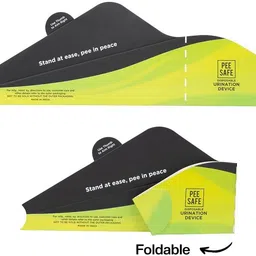 pee safe Travel Buddy Stand & Pee Foldable Disposable Female Urination Device image 3