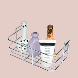 motiqo Bathroom Shelf, Kitchen Shelf, Bathroom Stand, Bathroom Accessories (9x5,Set-1) Stainless Steel Wall Shelf-picture-14