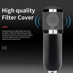 imaginea Condenser Microphone Set V8 Sound Card Amplifier Voice Changer Audio Interface Microphone Set image 5