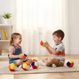 sre Soft Mini Ball, 11 CM, 6 Pack Ultra Soft Stuffed Animal for Gifting - 11 cm image 2