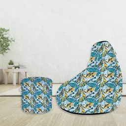 flipkart smartbuy XXL Tear Drop Bean Bag Cover (Without Beans) image 5