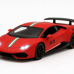 crezor toys Kids Lamborghini Alloy Diecast Car 1:36 Scale Mini Pull Back Racing Toy image 3