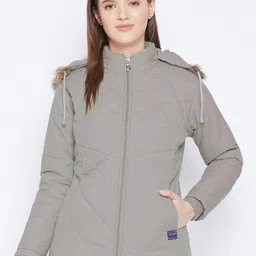 vero amore Women Solid Parka Jacket-picture-21