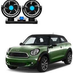 autogarh Car Fan 12v 360 Head 2 Speed Optimization For Mini Paceman Car Interior Fan-picture-26