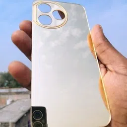 REJKLP Honor x50i Plus GOLDEN MIRROR BACK PANNEL Mobile Skin-picture-11