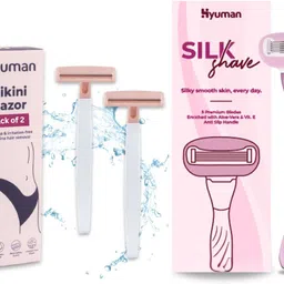 hyuman Silkshave + Bikini Razor Pack of 2-picture-16