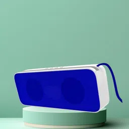 FRONY Shark (PORTABLE BLUETOOTH SPEAKER) With Crystal Sound Support Aux/USB/TFCardA397 20 W Bluetooth Laptop/Desktop Speaker image 1