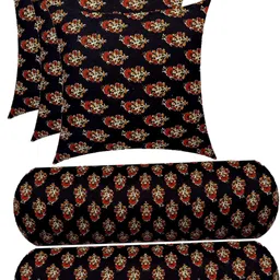 changers Microfibre Floral Bolster Pack of 5-picture-23