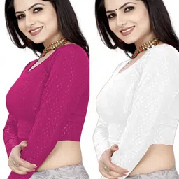 scube designs Round Neck Women Blouse-picture-26