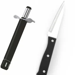fit 4 chef Black Stainless Steel Rivet Knife & Gas Lighter Set ( Set of 2 ) Kitchen Tool Set-picture-11