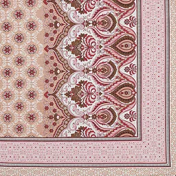 jai bhwani udhyog 140 TC Cotton Double Jaipuri Prints Flat Bedsheet image 4
