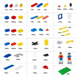 n2k2 enterprise Expert Building Blocks Thinking and Cognitive Skills for Kids, Building Blocks -200 Pieces image 2