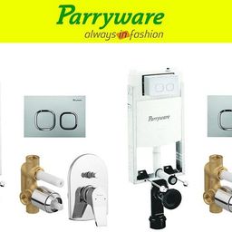 parryware Half Frame Concealed Cistern, with divater body upper part set of 2 pic 364 Dual Flush Tank-picture-15