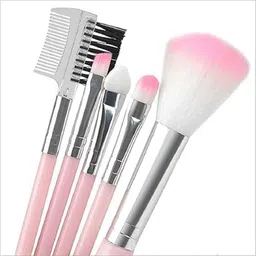 dussen 7-in-1 Makeup Kit with Rose Gold Eyeshadow, 5 Pink Makeup Brushes image 2