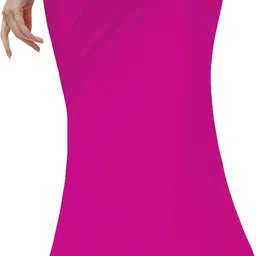 BuyOnn Slim Saree Shapewear Petticoat Rani Pink Lycra Blend Petticoat image 2