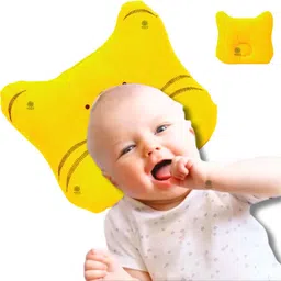 White Bubble Newborn Head Shaper Takiya Polyester Fibre Animals Baby Pillow Pack of 1 image 1