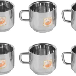 liolis Pack of 6 Steel LL-CUP06 image 1