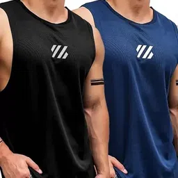 Pack of 2 Sando for men Men Vest-image-3