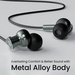 portronics Tune C Type C Earphone with mic, In-Line Controls, 1.2M Tangle Free Wired Headset image 5