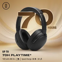 jbl Tour One M3 Over Ear Headphones with ANC 2.0, Hi-Res LDAC Audio, 70Hrs Playback Bluetooth Headset image 4