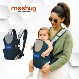 meehug Premium Kangaroo Carrier (Nevy Blue) Baby Carrier image 1