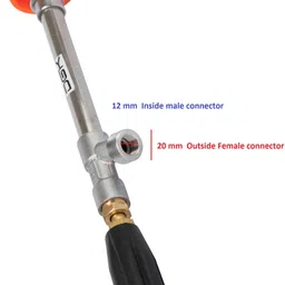 dgk Heavy 1Ft Prime Ceramic Tip Italian Technology Gun for Farm use for HTP and Agriculture Power Sprayer to Spray Pesticide. image 4