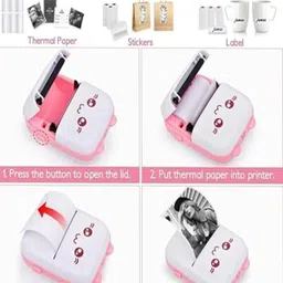 INSTRA Thermal Inkless for iOS Android MINI PRINTER image 5