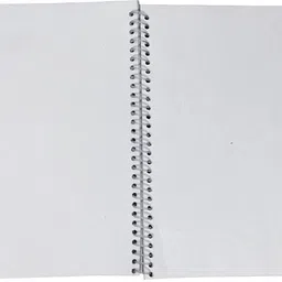 abc Pack of 5 rough Spiral Notebook(200pages) A4 Notebook Unrulled 200 Pages image 2