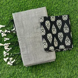 smriti handloom Printed Kalamkari Handloom Pure Cotton Saree-picture-24