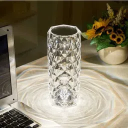 mkdynasty 3 Touch Diamond Crystal Lamp Crystal Rose Lamp 16 Color RGB Table Lamp Night Lamp-picture-34