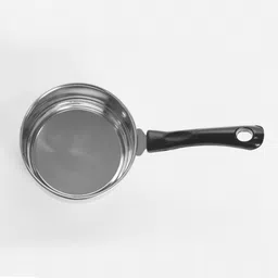sumeet Stainless Steel Induction & Gas Stove Friendly Size No. 10 ( 1.2 Liters) Sauce Sauce Pan 15 cm diameter 1.2 L capacity image 5