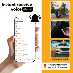 hypegpstracker Wired GPS Tracker for Car, Bike, Scoty And Eletric Vehicles|Engine ON/OFF | GPS Device image 4