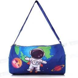 asera 13 L Hand Duffel Bag - Space Theme Printed Duffel Bag/Picnic Bag For Kids | Birthday Return Gift | - Blue - Regular Capacity-picture-26
